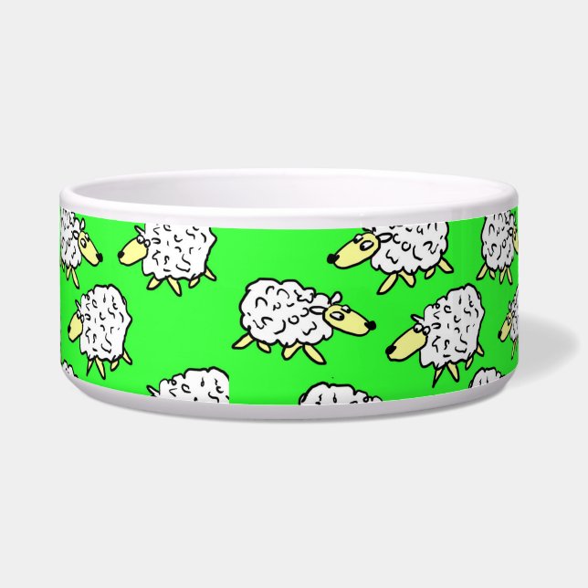 Sheep Design Bowl (Front)