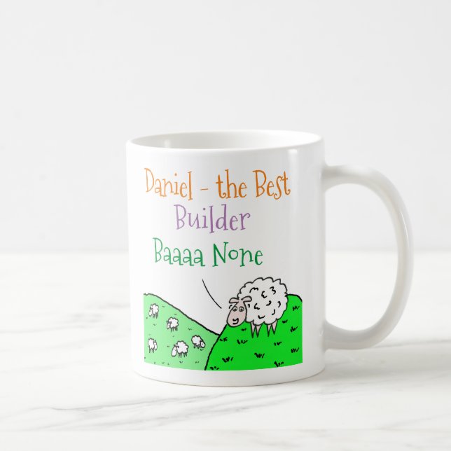 Sheep Design Builder Coffee Mug (Right)