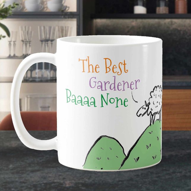 Sheep Design for a Gardener Coffee Mug (Creator Uploaded)