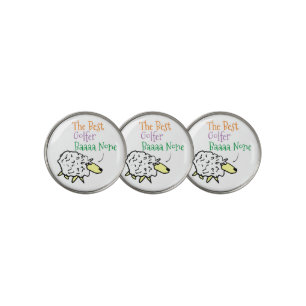 Sheep Design for a Golfer Golf Ball Marker