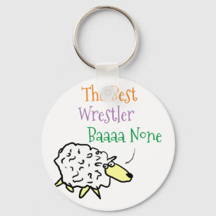 Sheep Design for a Wrestler Keychain