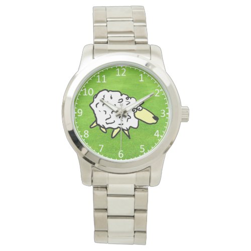 Sheep Design Illustration Watch