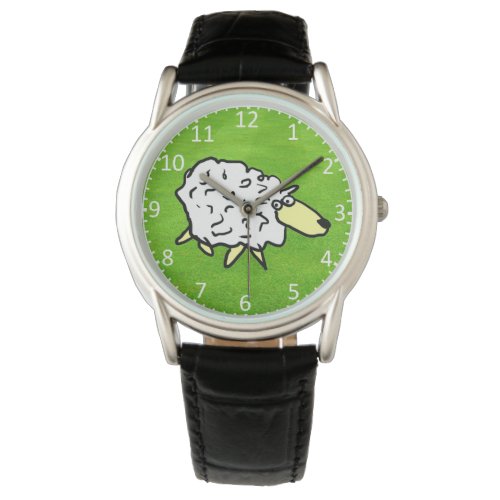 Sheep Design Illustration Watch