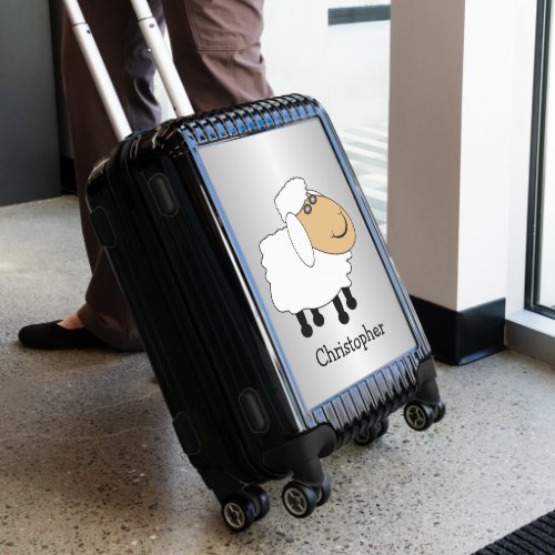 Sheep Design Luggage