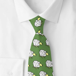 Sheep Design Tie