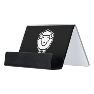Sheep Desk Business Card Holder