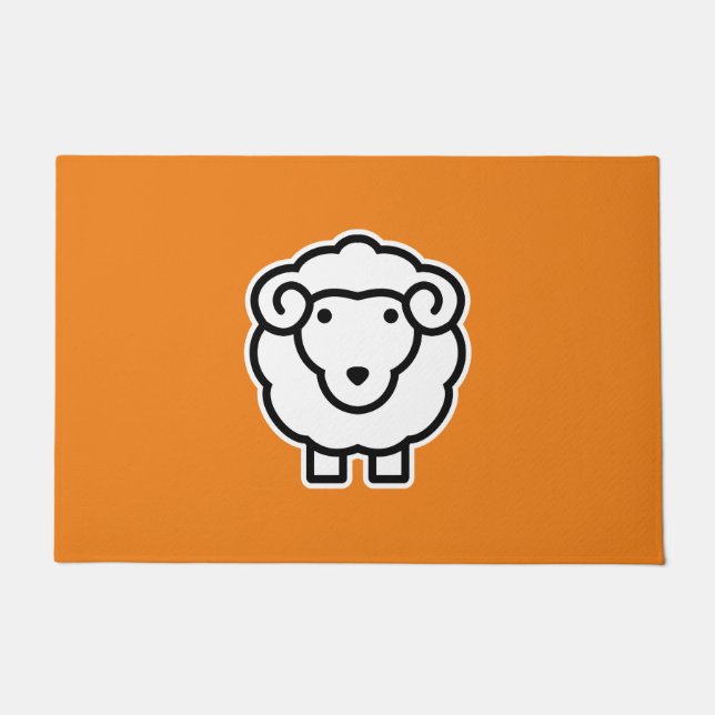 Sheep Doormats (Front)