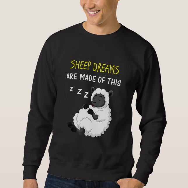 Sheep Dreams are made of this pajama nightgown wit Sweatshirt (Front)