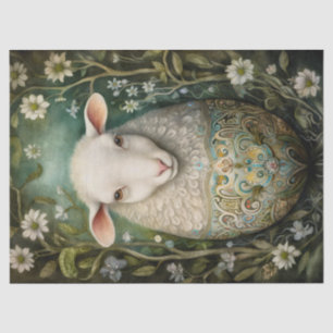 Sheep Easter Egg Tissue Paper