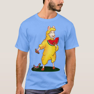 Sheep Eating Watermelon T-Shirt