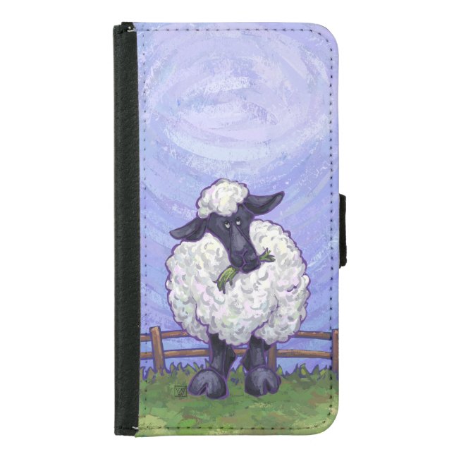 Sheep Electronics Samsung Galaxy Wallet Case (Front)