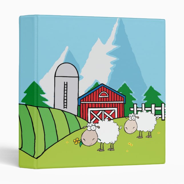 Sheep Farm Binder (Front/Spine)