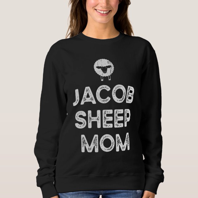 Sheep Farmer Dad Father - Breeder Jacob Sheep_2 Sweatshirt (Front)