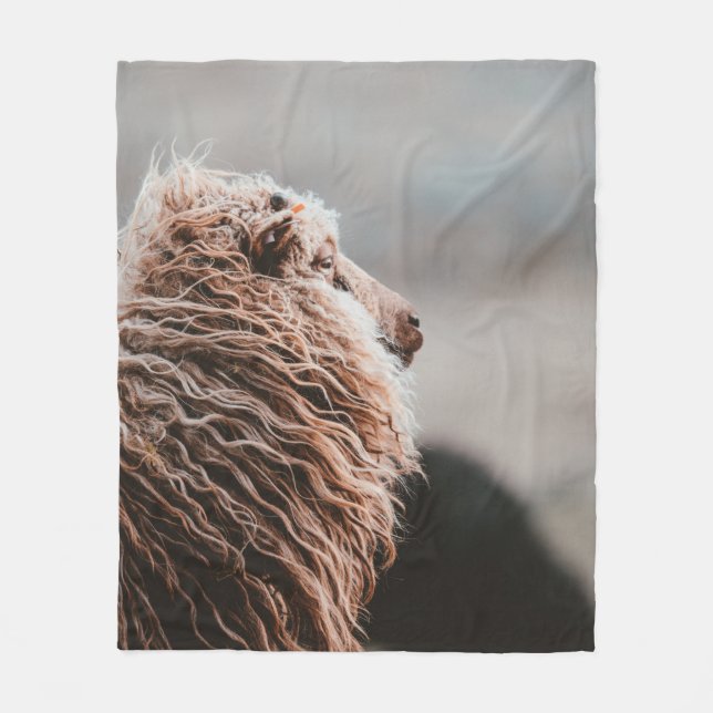 SHEEP FLEECE BLANKET (Front)