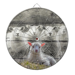 Sheep Flock Baby Lamb Dart Board