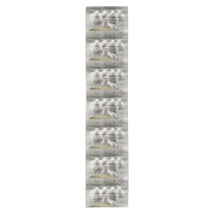 Sheep Flock Baby Lamb Short Table Runner