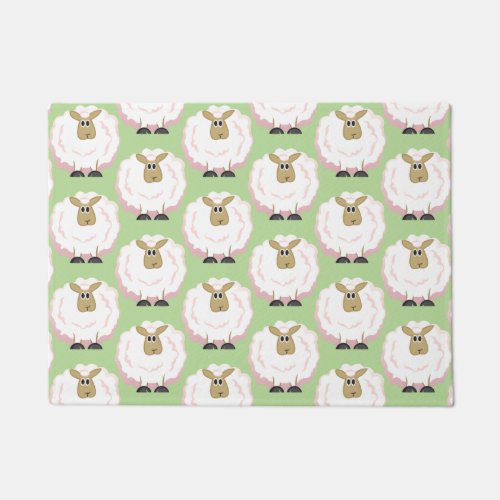 Sheep Flock Doormat