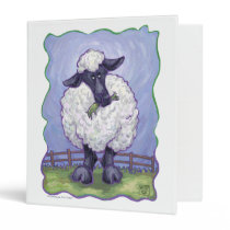 Sheep Gifts & Accessories 3 Ring Binder