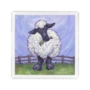 Sheep Gifts & Accessories Acrylic Tray