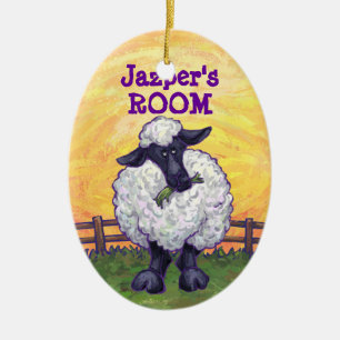 Sheep Gifts & Accessories Ceramic Ornament