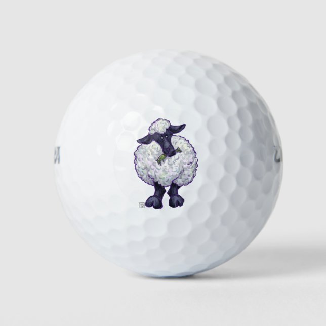 Sheep Gifts & Accessories Golf Balls (Front)
