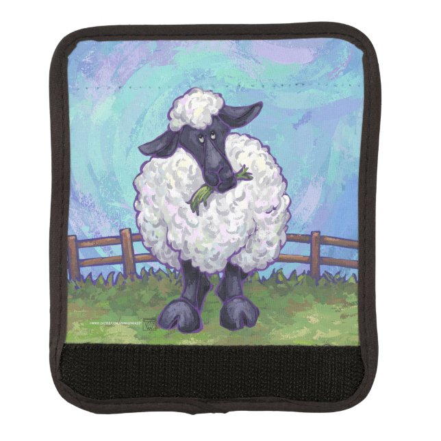 Sheep Gifts & Accessories Luggage Handle Wrap (Front)