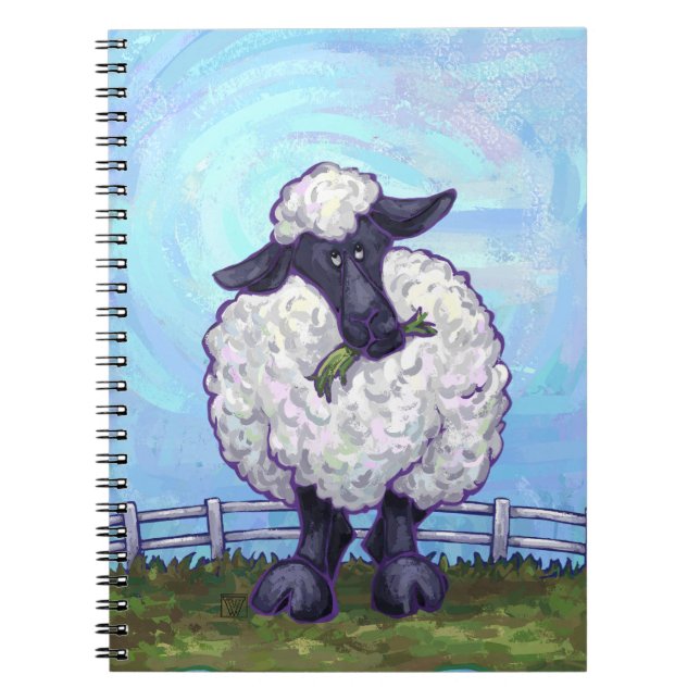 Sheep Gifts & Accessories Notebook (Front)