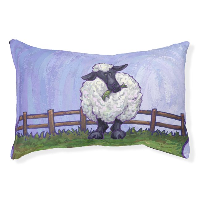 Sheep Gifts & Accessories Pet Bed (Front)