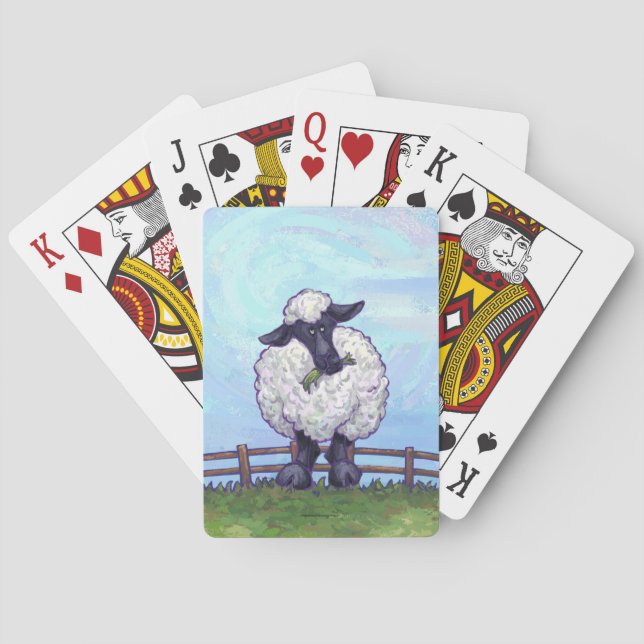 Sheep Gifts & Accessories Poker Cards (Back)