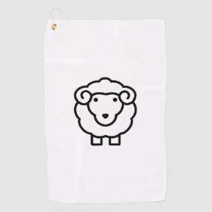 Sheep Golf Towel