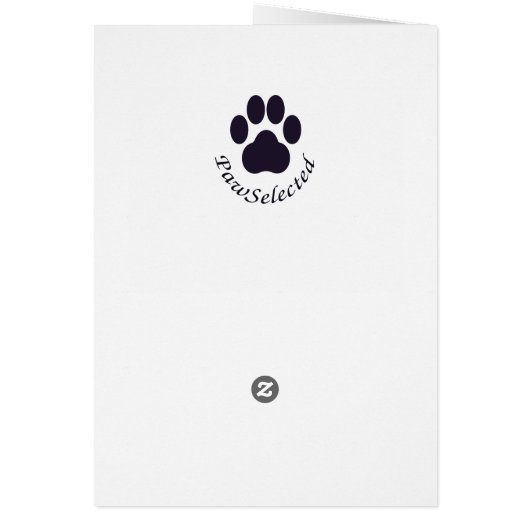 Sheep Greeting Card (Back)