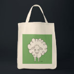 SHEEP Grocery Bag<br><div class="desc">Wine country sheep grocery, book, anything bag is just too cute! Give as a hostess gift or teacher present or just pile your gifts inside. The grocery check out line will love it! This is an adorable gift bag that can be used year round. The design is by artist dag...</div>