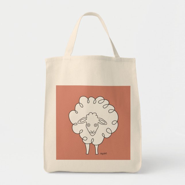 SHEEP Grocery Bag (Front)