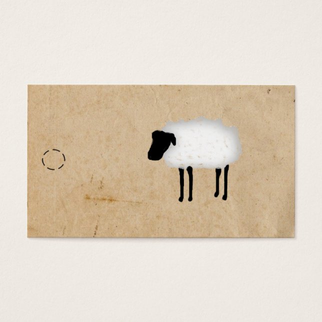 Sheep Hang Tag (Front)