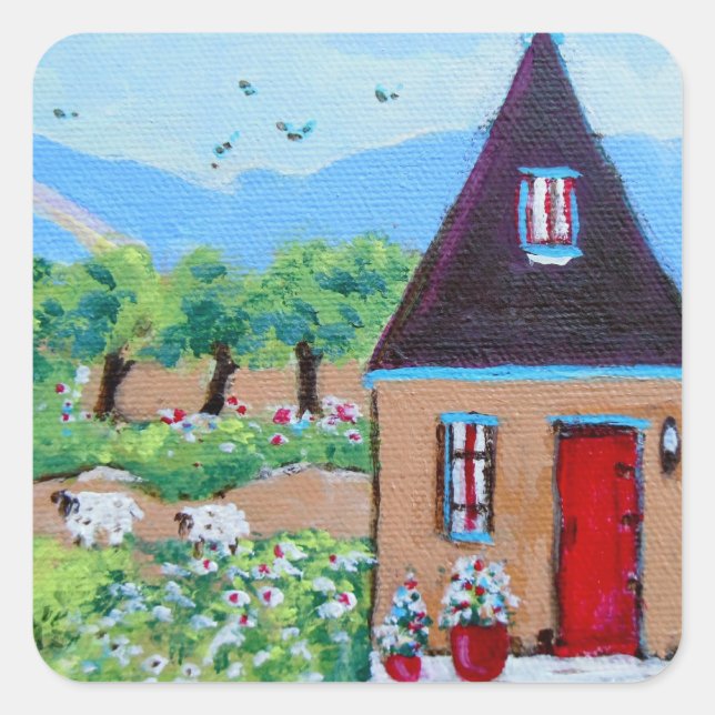 Sheep House stickers (Front)