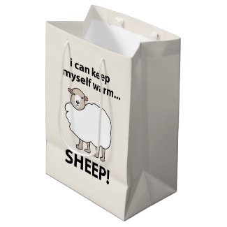 Sheep I Can Keep Myself Warm Sheep