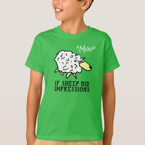 Sheep Impressionist T_Shirt