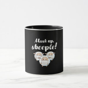 Sheep in mask Animal Lovers Perfect Gift Mug