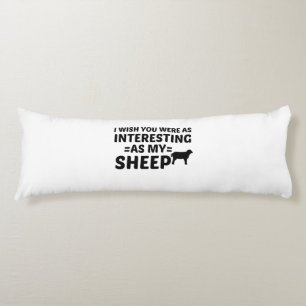 SHEEP INTERESTING BODY PILLOW