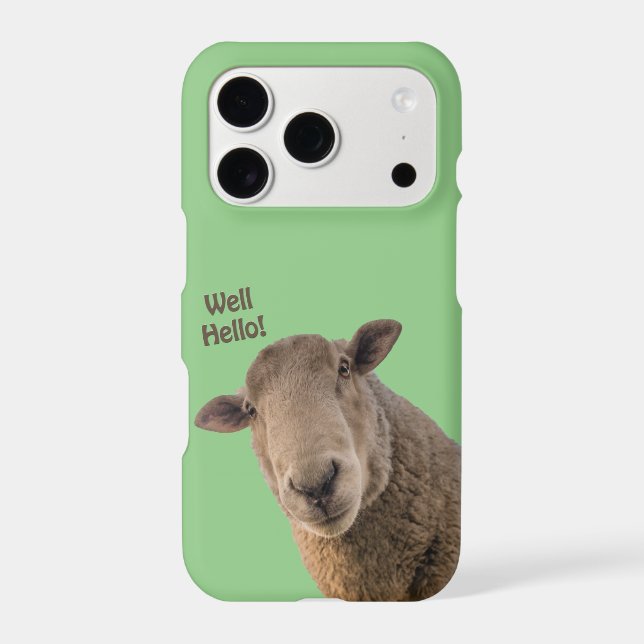 Sheep Iphone Case (Back)