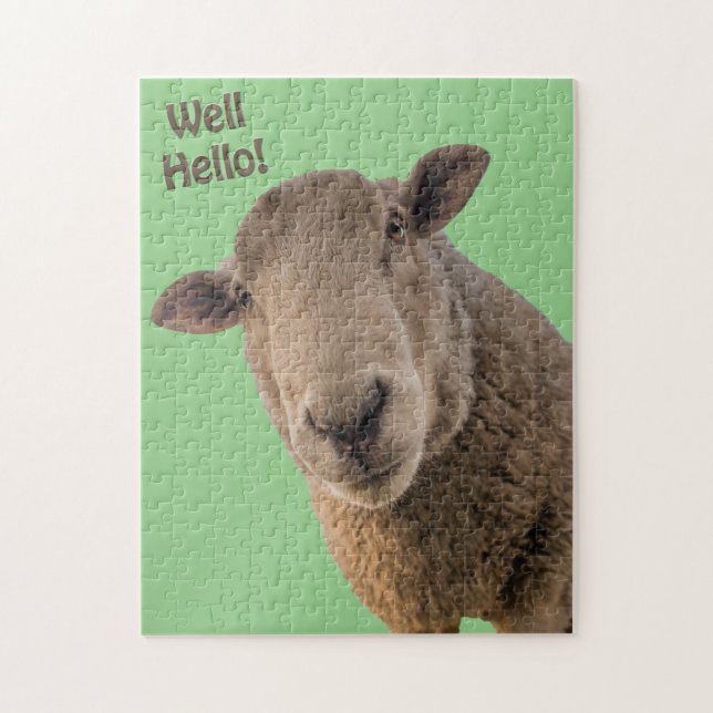 Sheep Jigsaw Puzzle (Vertical)
