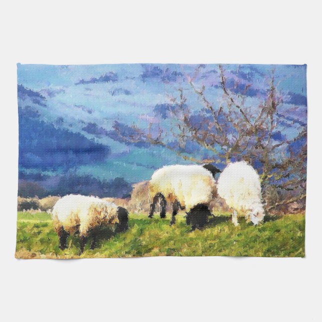 SHEEP KITCHEN TOWEL (Horizontal)