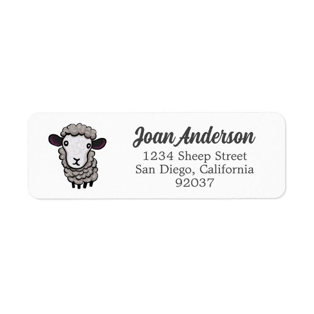 Sheep Label (Front)
