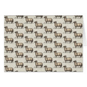 Sheep Lamb Farm Animal Vintage (Front Horizontal)