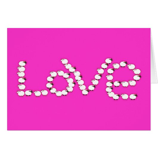 Sheep: Love Cards (Front Horizontal)