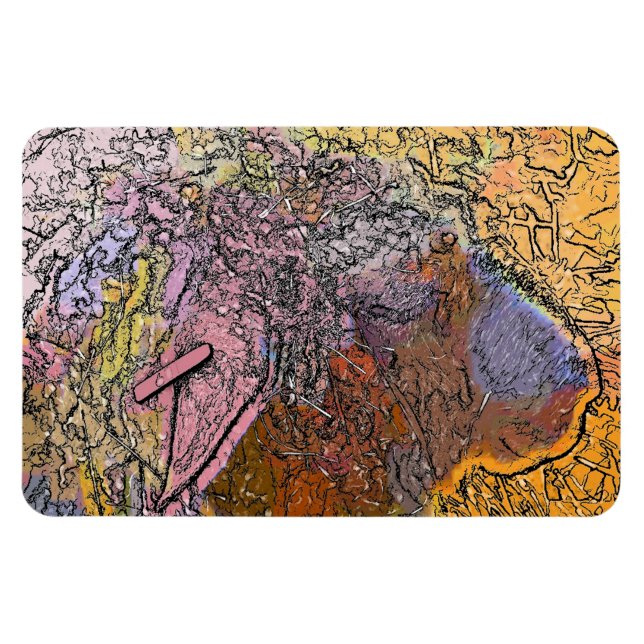 SHEEP MAGNET (Horizontal)