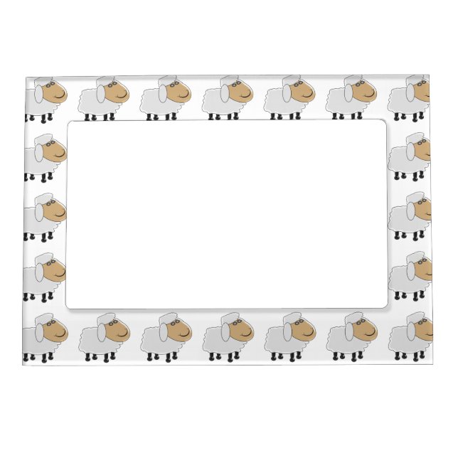 Sheep Magnetic Picture Frame (Front)