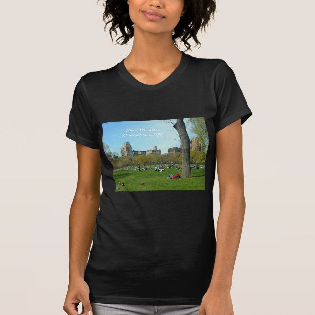 Sheep Meadow, Central Park, NYC T-Shirt (Front)