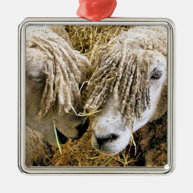 SHEEP METAL ORNAMENT (Front)