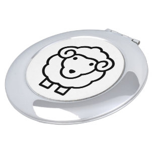 Sheep Mirror For Makeup